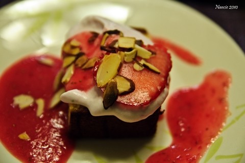 Strawberries with Whipped Cream