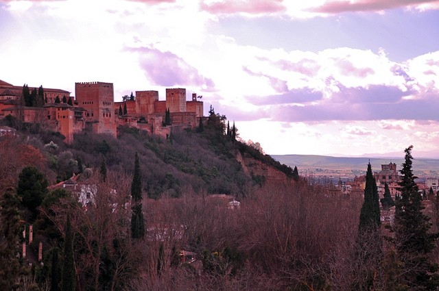 Travel Photo Thursday — February 9th, 2012 — Granada’s Alhambra From A Distance