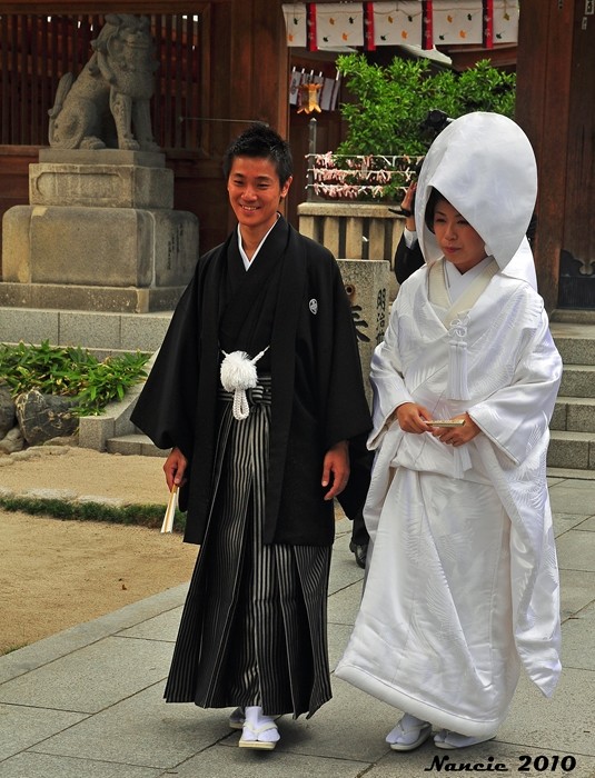 Saying “I Do” in Traditional Wedding Garb