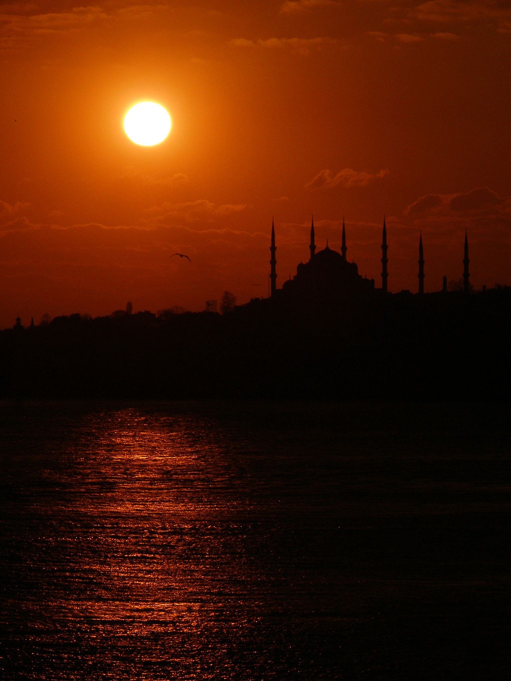 SultanAhmetSunsetSilhouette2