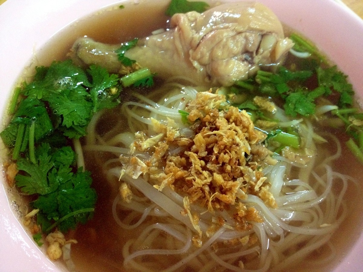 Chiang Mai Food — Thai Style Chicken Noodle Soup For Foodie Tuesday