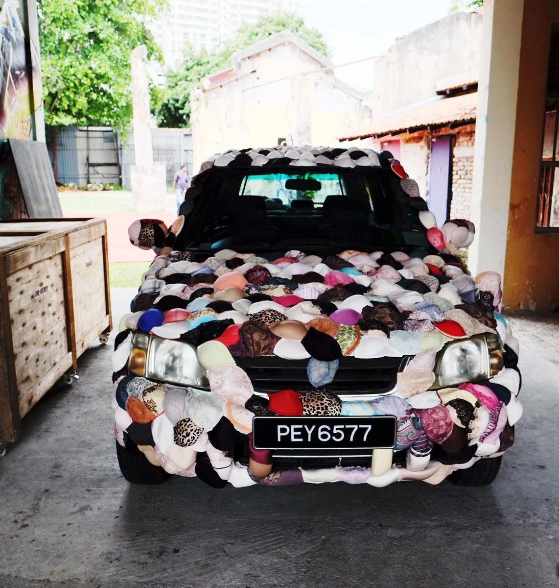 Travel Photo Thursday — 28/8/14 — Penang’s Padded Art