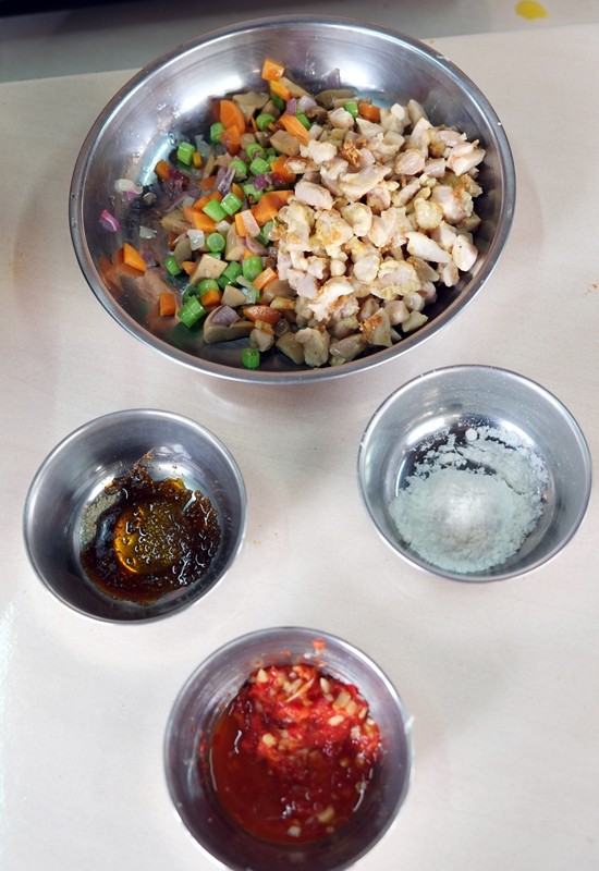 Pie Tie with chicken filling, Penang Home Cooking School 