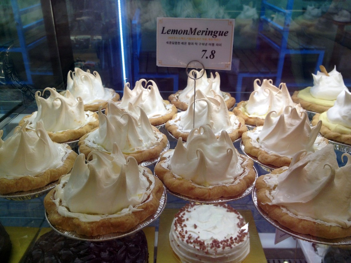 Lemon Meringue, Tartine Pie Cafe, Seoul, Korea