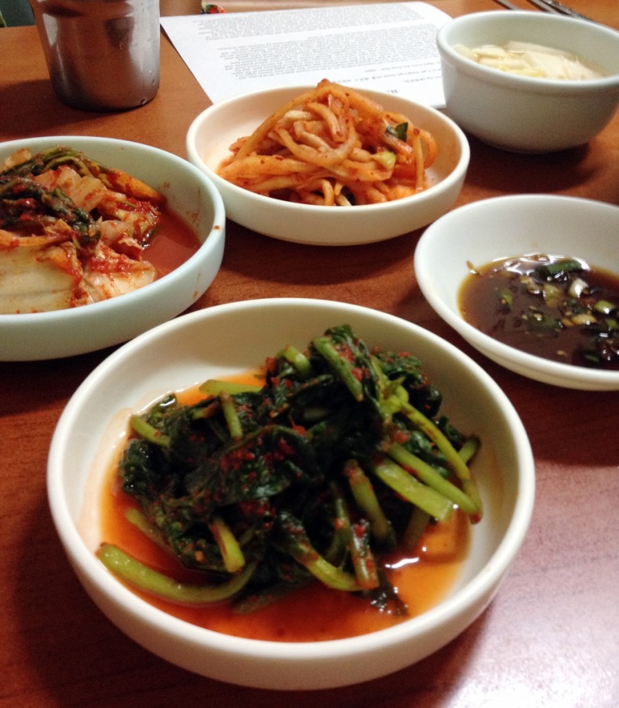 Banchan at Gwanghwamun Jip 