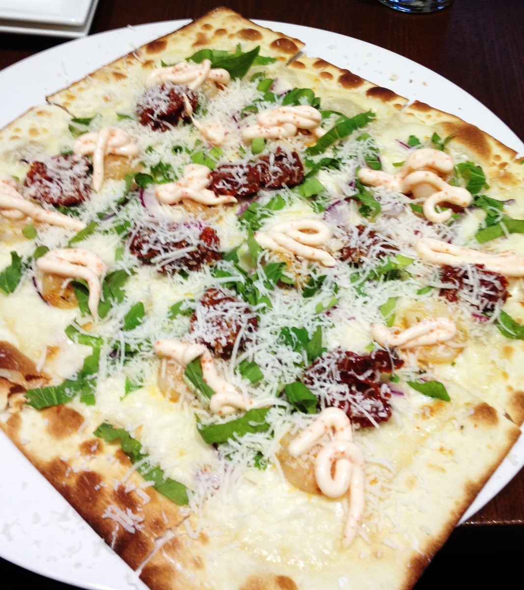 Gourmet Shrimp Pizza